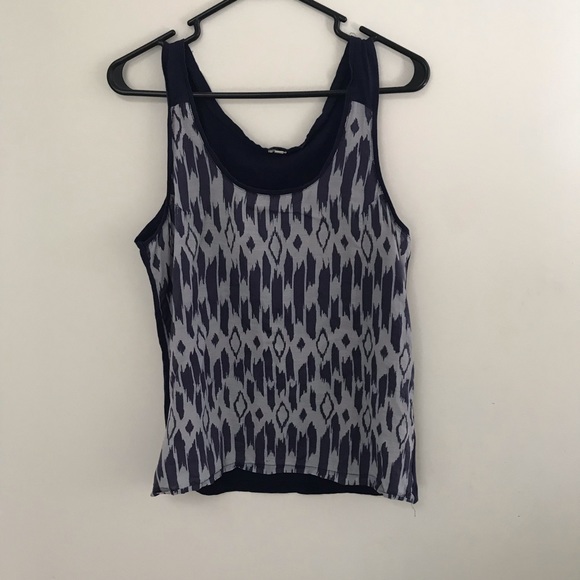 J. Crew Tops - JCrew Navy Aztec Tank